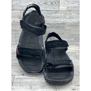 Nike ACG Air Deschutz Sandals Black/Red Adjustable Straps Outdoor Mens Size 8‎